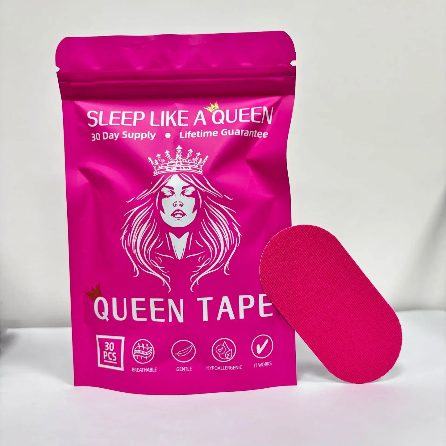 Anti Snoring Mouth Tape & Nose Breathing Sticker Night Sleeping Mouth Breath Improvement Patch Reduce Dry Mouth Promote