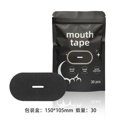 Anti Snoring Mouth Tape & Nose Breathing Sticker Night Sleeping Mouth Breath Improvement Patch Reduce Dry Mouth Promote