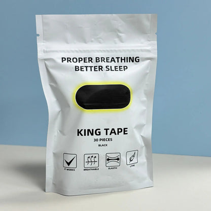 Anti Snoring Mouth Tape & Nose Breathing Sticker Night Sleeping Mouth Breath Improvement Patch Reduce Dry Mouth Promote