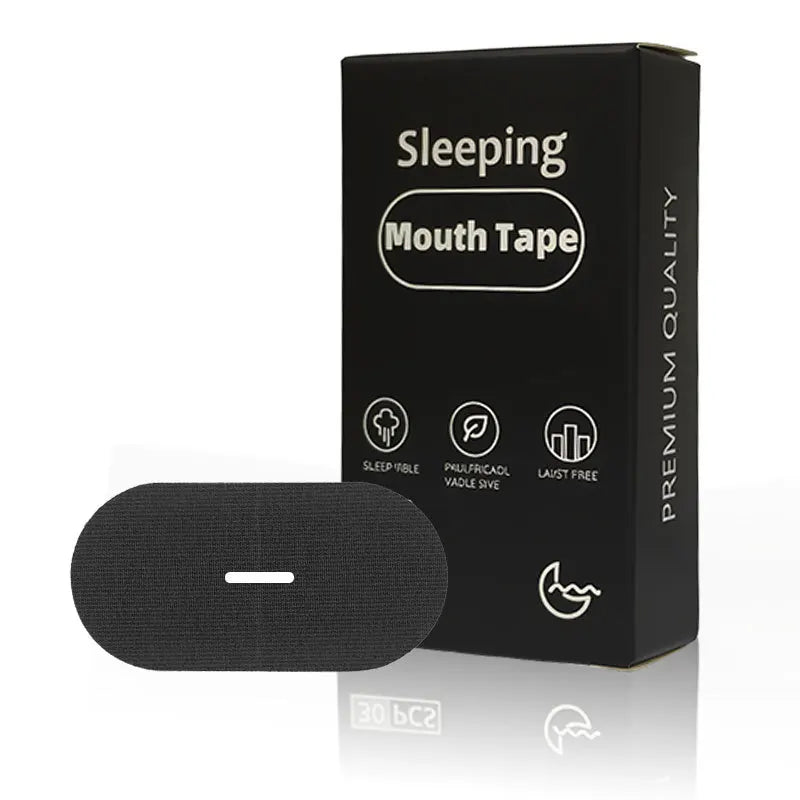 Anti Snoring Mouth Tape & Nose Breathing Sticker Night Sleeping Mouth Breath Improvement Patch Reduce Dry Mouth Promote